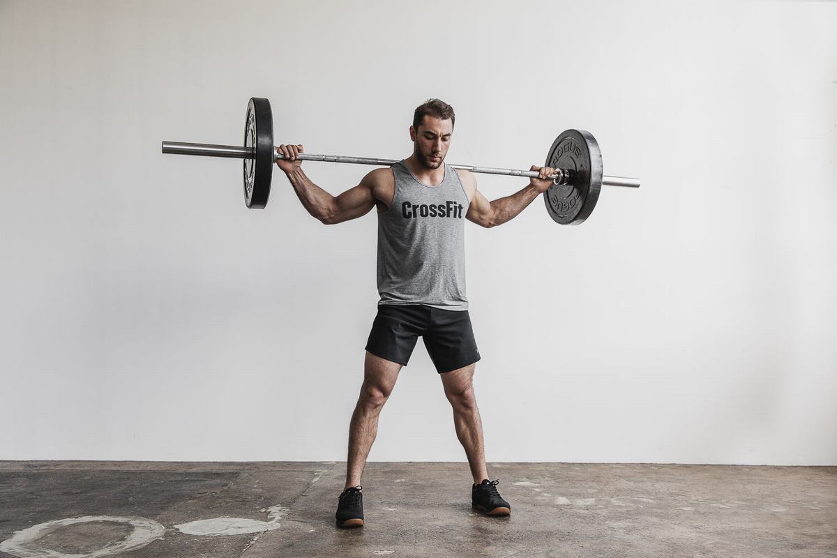 Nobull Crossfit® Men's Tank Tops Grey | Australia (VP0826)
